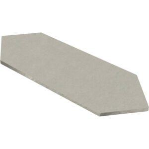 Eureka: 5 3/4" X 23 1/8" Picket Tile - Light Gray