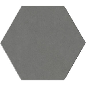 Eureka: 12" Hexagon Tile - Dark Gray