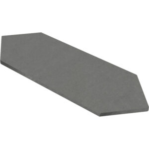 Eureka: 5 3/4" X 23 1/8" Picket Tile - Dark Gray