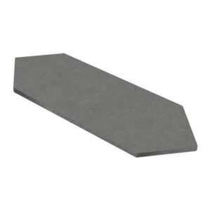 Eureka: 2 7/8" X 11" Picket Tile - Dark Gray