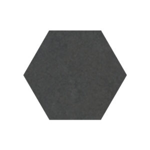 Eureka: 6" Hexagon Tile - Black