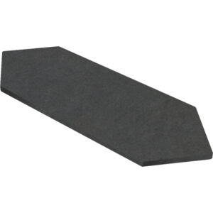 Eureka: 5 3/4" X 23 1/8" Picket Tile - Black