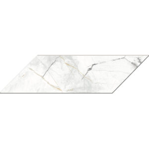 Invisible Gold: 5 3/4" X 17 3/8" Chevron Tile