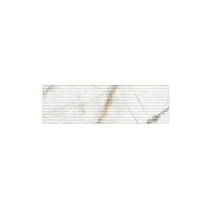 Invisible Gold: 3" X 12" Porcelain Tile