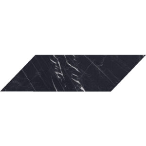 Nero Marquina: 5 3/4" X 17 3/8" Chevron Tile