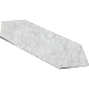 Pietrasanta: 5 3/4" X 23 1/8" Picket Tile - Bianco