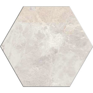 Pietrasanta: 12" Hexagon Tile - Ivory