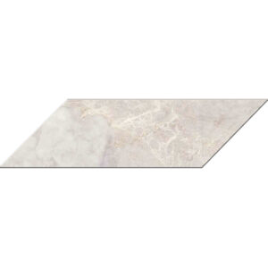 Pietrasanta: 5 3/4" X 17 3/8" Chevron Tile - Ivory