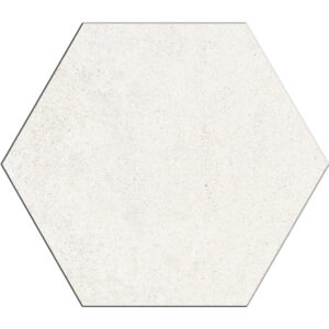 Silky Stone: 12" Hexagon Tile - Light
