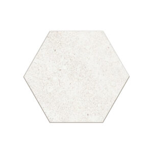 Silky Stone: 6" Hexagon Tile - Light