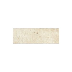 4" X 12" Porcelain Paver: Ivory Travertine