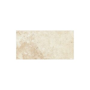 6" X 12" Porcelain Paver: Ivory Travertine