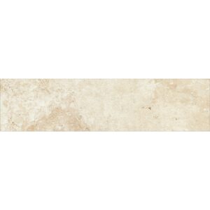 6" X 24" Porcelain Paver: Ivory Travertine