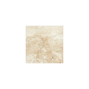 6" X 6" Porcelain Paver: Ivory Travertine