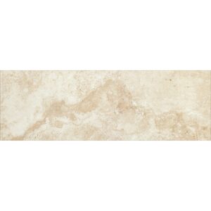 12" X 36" Porcelain Paver: Ivory Travertine