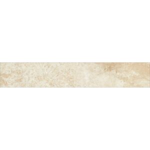 6" X 36" Porcelain Paver: Ivory Travertine