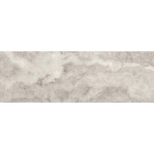 8" X 24" Porcelain Paver: Silver Travertine