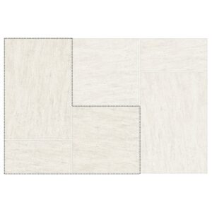 Manor Pattern Porcelain Paver: Nextone Bianco