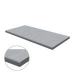 Micro-Bevel Porcelain Coping: Nextone Light Grey