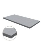 Eased Edge Porcelain Coping: Nextone Light Grey