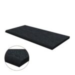 Half Bullnose Porcelain Coping: Nextone Black