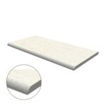 Half Bullnose Porcelain Coping: Nextone Bianco