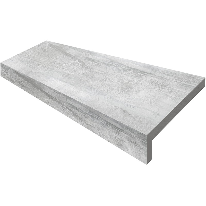 Forest 12" X 48" Coping with 2" Mitered L-Shape Drop - Silver