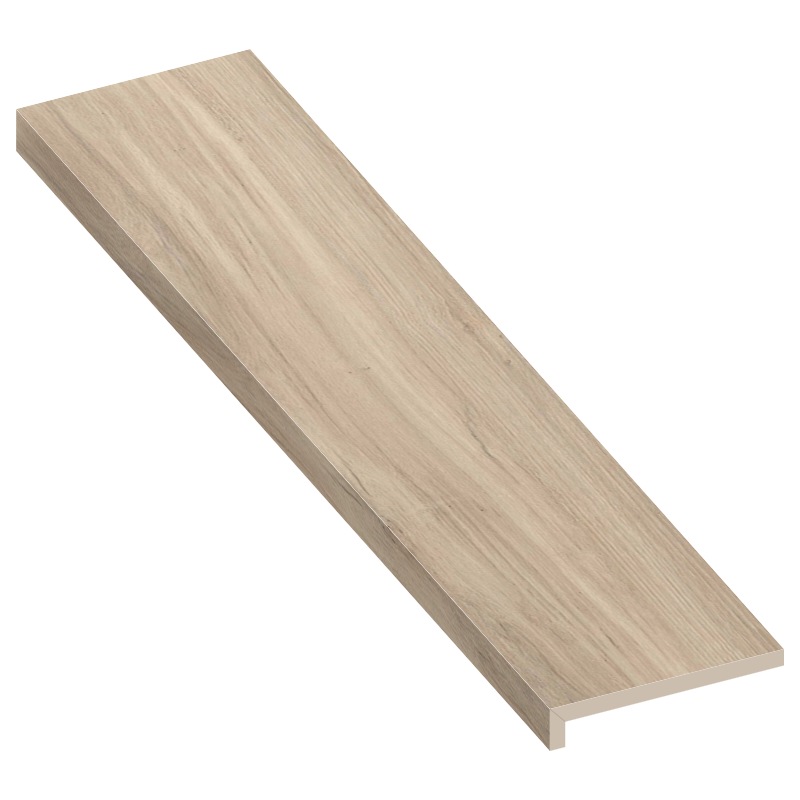 Baltic 12" X 48" Coping with 2" Mitered L-Shape Drop - Amber