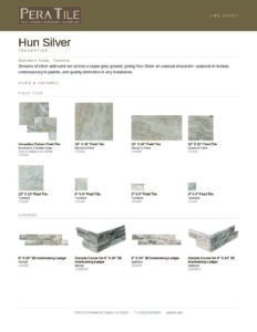 Hun Silver line sheet