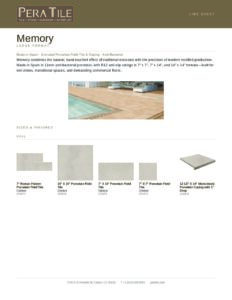 Memory line sheet