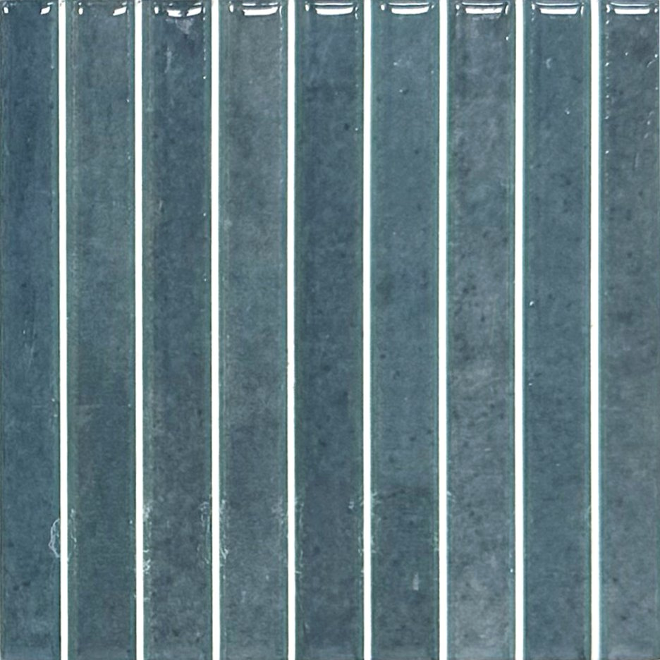 Drift 6" X 6" 3D Ripple Field Tile - Pacific