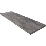 Forest 12" X 48" Unglazed Bullnose Porcelain Coping - Dark