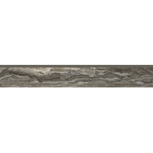 3 1/2" X 24" Gemstone Glazed Bullnose: Taupe
