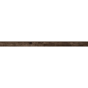 3" X 40" Glazed Bullnose Heritage: Brown