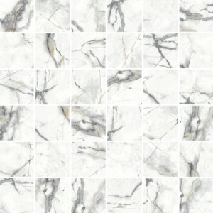 Invisible Gold: 2" X 2" Square Mosaic