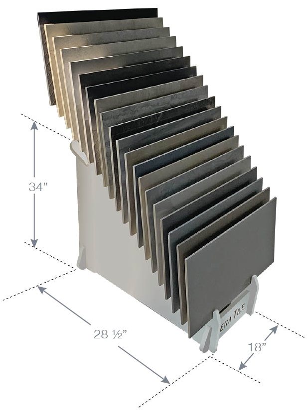 Pera Tile 20-Slot White Waterfall - Standard Slots (M00067)