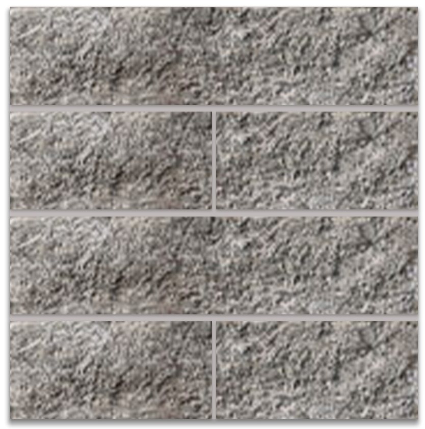 Pera Tile Brickhouse 10" x 10" Concept Board - Chateau (CB00062-06)