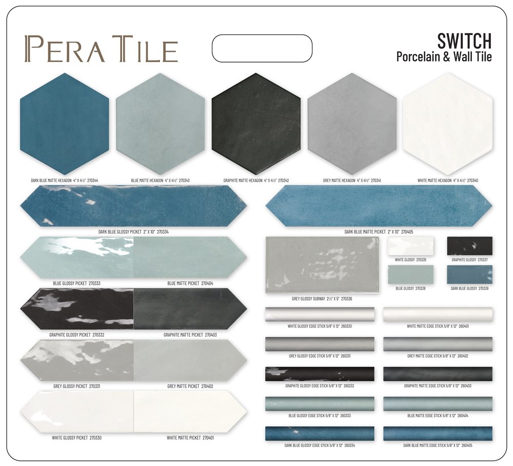 Pera Tile Switch 20" x 22" Dealer Board (DB00020)