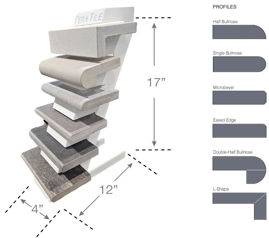 Pera Tile DreamScapes Table-Top Display With 6 Profiles (M00076-1)
