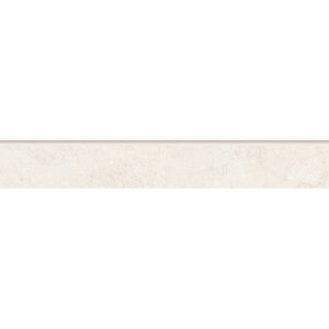 3 1/2" X 24" Glazed Bullnose Trim Silky Stone: Light