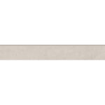 3 1/2" X 24" Glazed Bullnose Trim Silky Stone: Greige