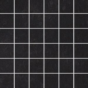 Sublime: 2" X 2" Square Mosaic - Black