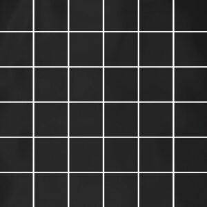 Sublime: 2" X 2" Square Mosaic - Black